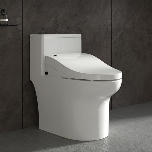AQUATIZ Smart Bidet Toilet Seat with Warm Water & Dryer