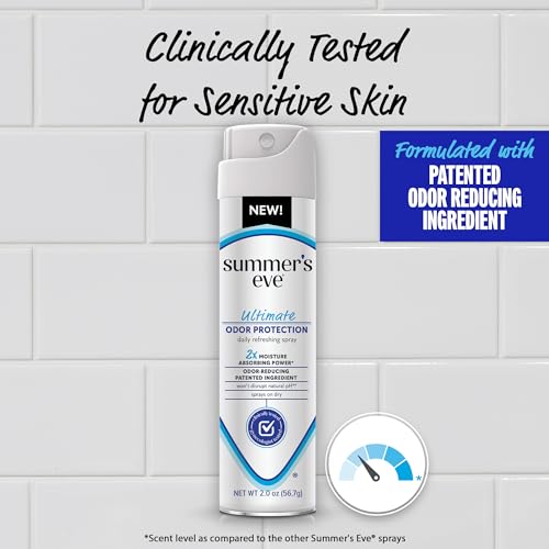 Summer's Eve Feminine Spray for Odor Control, Talc-Free