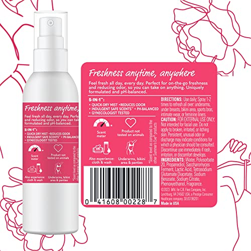 Blissful Escape Feminine Spray for Women, 1.89 Oz