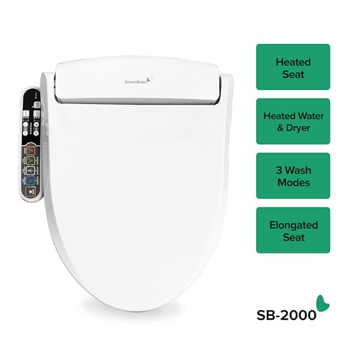 SmartBidet SB-2000: Electronic Heated Seat for Elongated Toilets