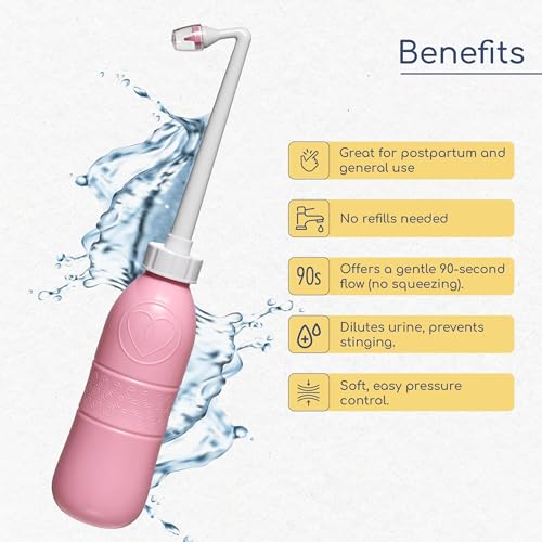 Maxi Peri Bottle for Postpartum Soothing - Pink