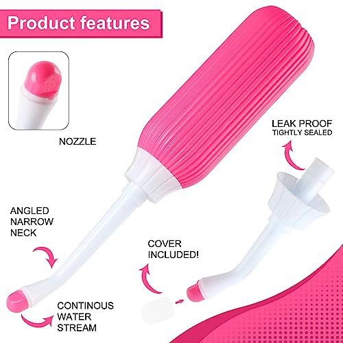 Portable Peri Bottle for Postpartum and Travel Use