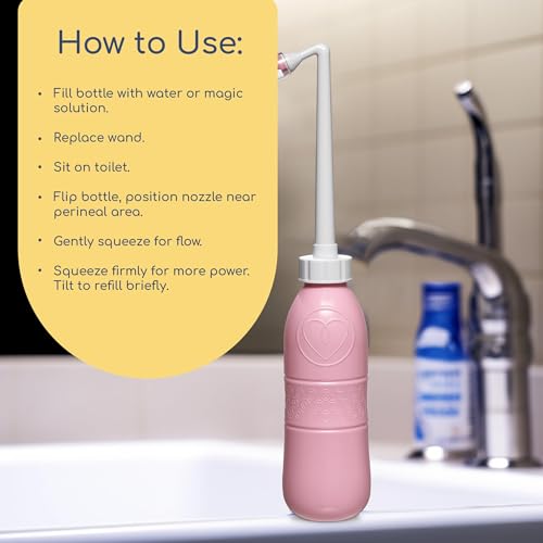 Maxi Peri Bottle for Postpartum Soothing - Pink