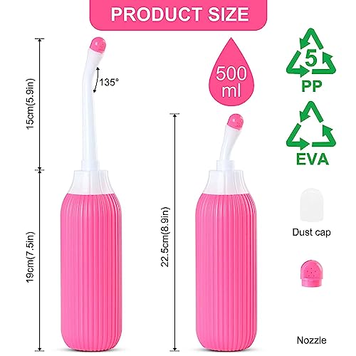 Portable Peri Bottle for Postpartum and Travel Use
