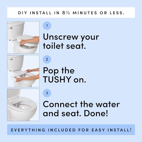 TUSHY Classic 3.0 Bidet Toilet Seat Attachment (Bamboo)