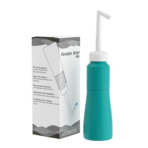 Travel Bidet with Retractable Nozzle for Personal Hygiene