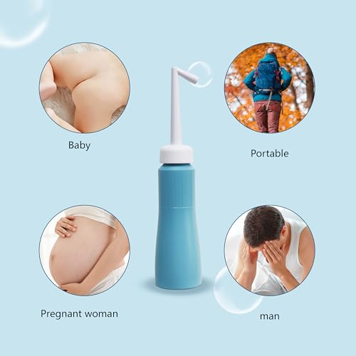 Travel Bidet with Retractable Nozzle for Personal Hygiene