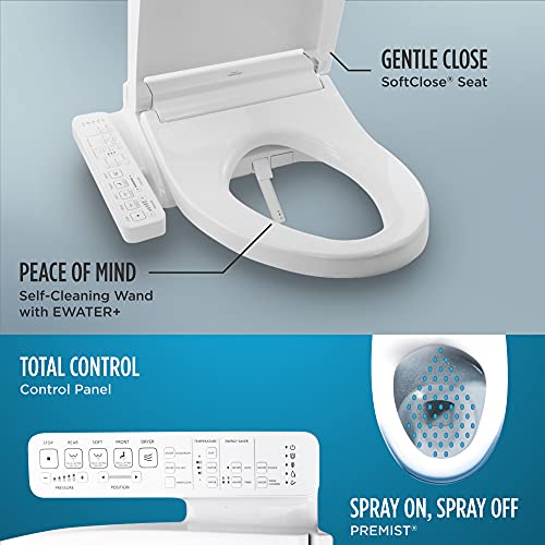 TOTO WASHLET C2 Bidet Toilet Seat, Elongated White