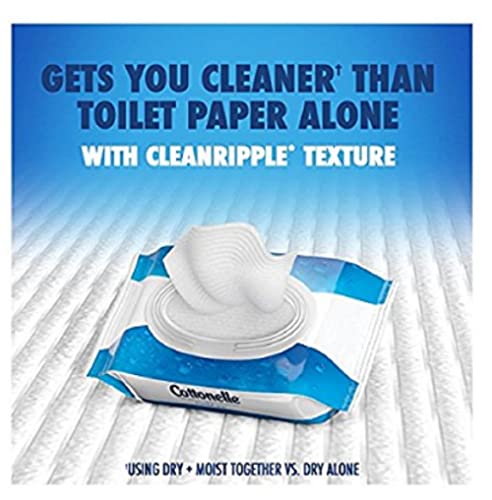 Cottonelle Fresh Care Flushable Wipes Refill, 336ct