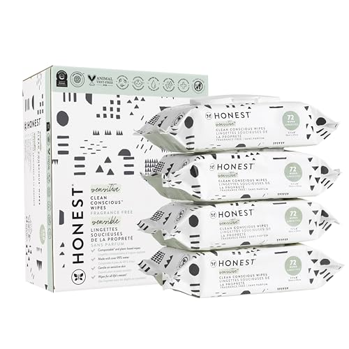 Compostable Plant-Based Unscented Wipes - 288 Count