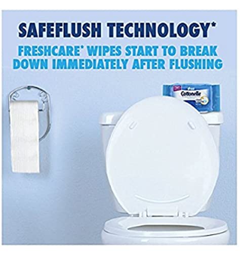 Cottonelle Fresh Care Flushable Wipes Refill, 336ct
