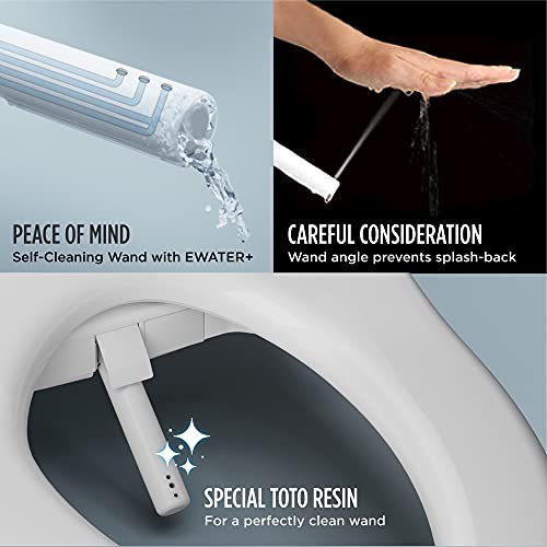 TOTO WASHLET C2 Bidet Toilet Seat, Elongated White