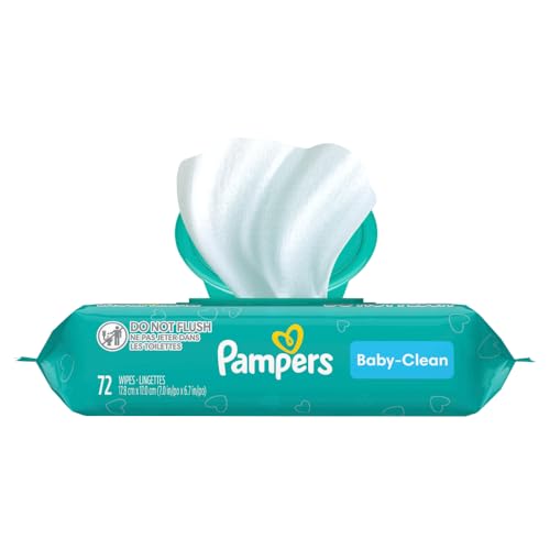 Baby Fresh Scented Butt Cleaning Wipes, 72 Count