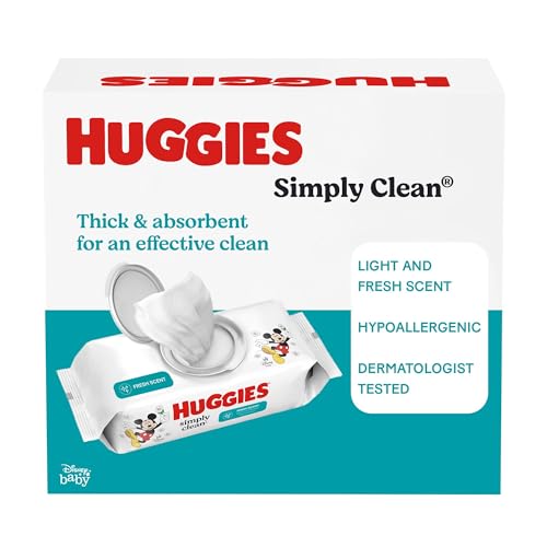Huggies Fresh Scent Baby Wipes, 3 Packs 192
