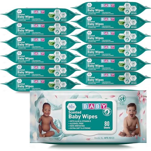 MED PRIDE Scented Butt Wipes- Alcohol-Free, Paraben-Free