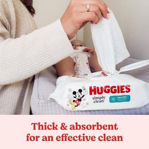 Huggies Fresh Scent Baby Wipes, 3 Packs 192