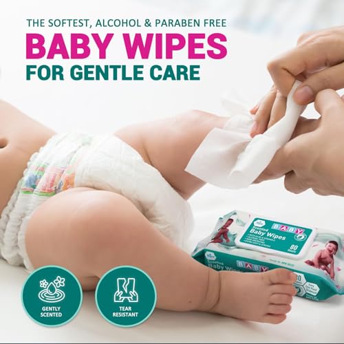 MED PRIDE Scented Butt Wipes- Alcohol-Free, Paraben-Free