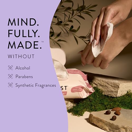 Natural Lavender Cleansing Wipes, 60 Count Multi-Tasking Formula