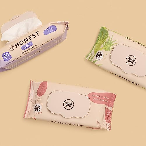 Natural Lavender Cleansing Wipes, 60 Count Multi-Tasking Formula