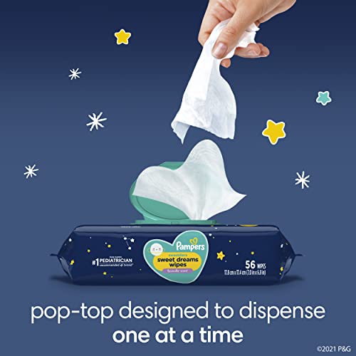 Lavender scented baby wipes, 12 packs, 672 wipes
