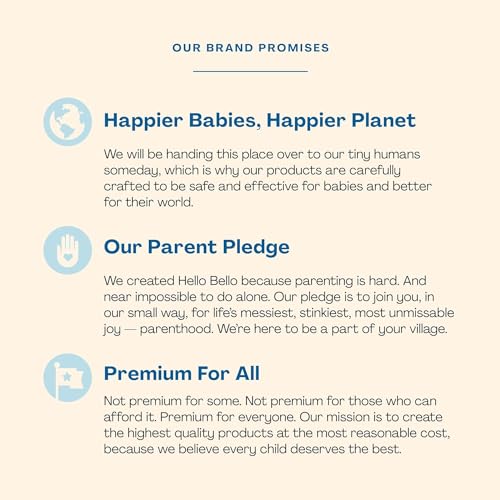 Hello Bello Lavender Scent Baby Wipes - Plant Based