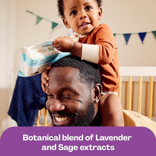 Hello Bello Lavender Scent Baby Wipes - Plant Based