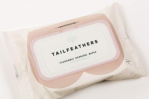 Coconut Hibiscus Butt Wipes with Plant-Based Ingredients