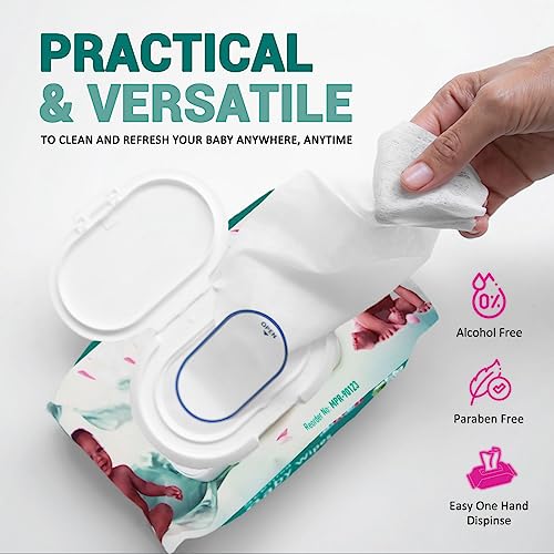 24 Packs of MED PRIDE Scented Baby Wipes