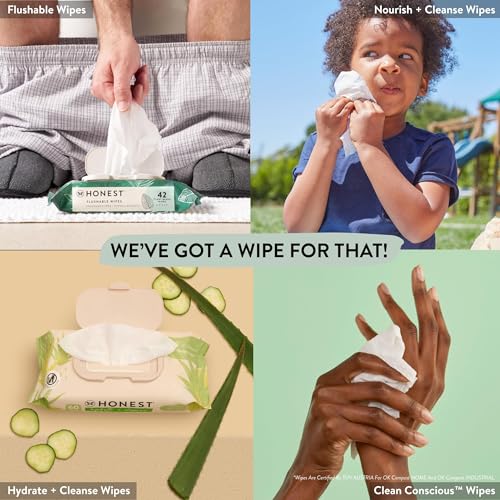 Geo Mood Unscented Butt Wipes | Hypoallergenic, Plant-Based, Compostable
