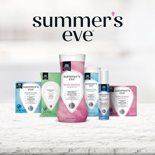 Summer's Eve Simply Sensitive Feminine Wipes, 32 count