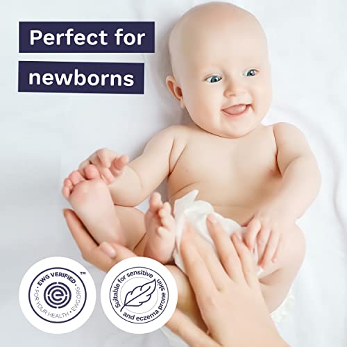 Pura Baby Wipes - Plant-Based, Gentle, Fragrance-Free, Cruelty-Free
