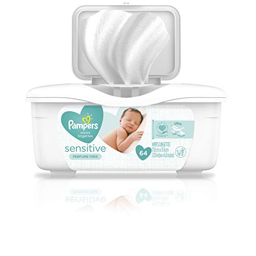 Sensitive Butt Wipes, 18 Count, Pack of 3