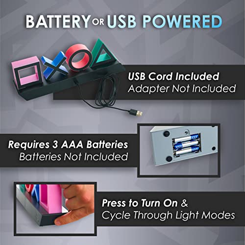 Playstation Icons Light with Music Mode