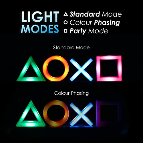 Playstation Icons Light with Music Mode