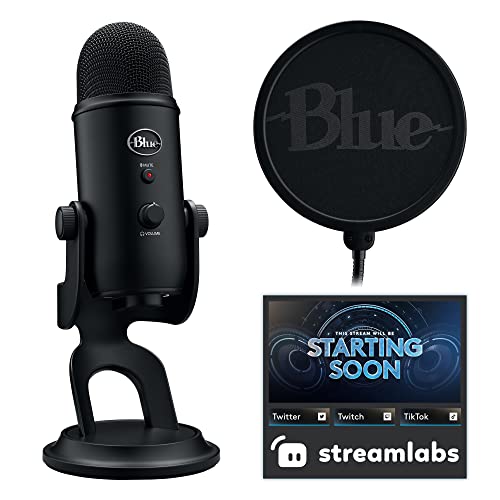 Logitech Blue Yeti Streaming Kit with Blue VO!CE