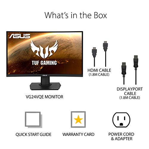 ASUS TUF 23.6" 1080P Curved Gaming Monitor