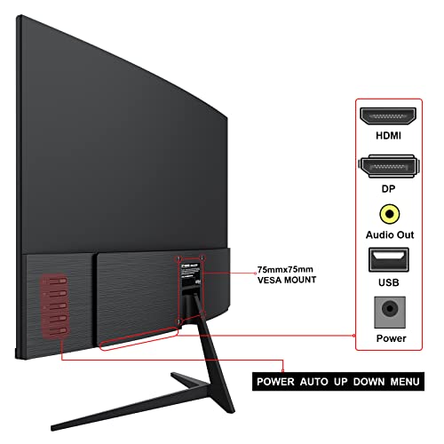 24" Curved Gaming Monitor with 165Hz Refresh Rate