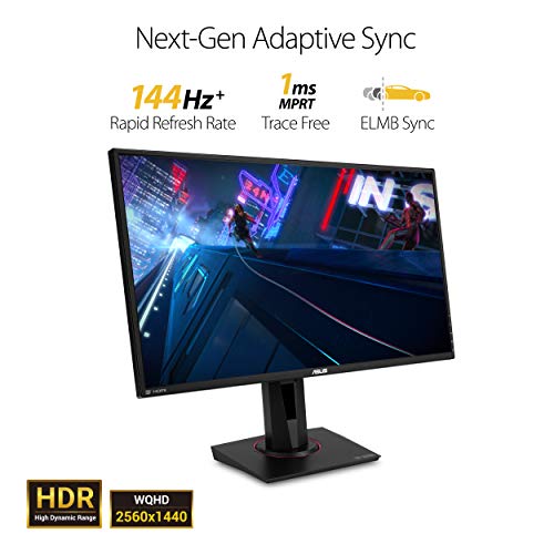 ASUS TUF 27" 2K Gaming Monitor - HDR QHD 165Hz