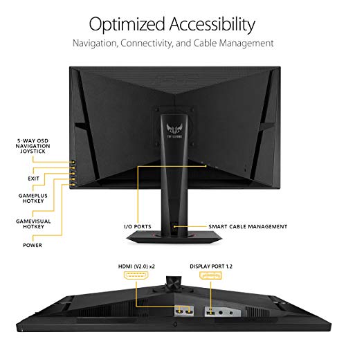 ASUS TUF 27" 2K Gaming Monitor - HDR QHD 165Hz