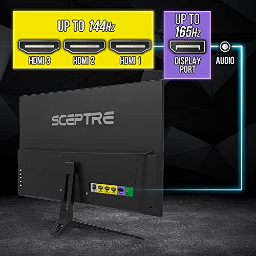 Gaming Monitor: Sceptre 27-inch FHD 165Hz IPS