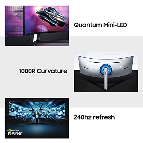 Curved 4K Gaming Monitor with 240Hz