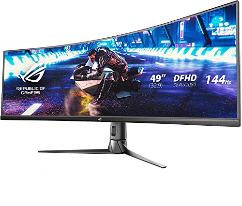 49" Asus Curved Gaming FreeSync Monitor - HDR Eye Care