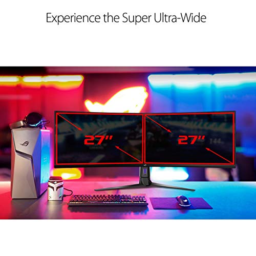 49" Asus Curved Gaming FreeSync Monitor - HDR Eye Care