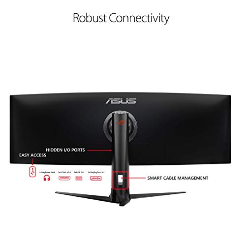 49" Asus Curved Gaming FreeSync Monitor - HDR Eye Care
