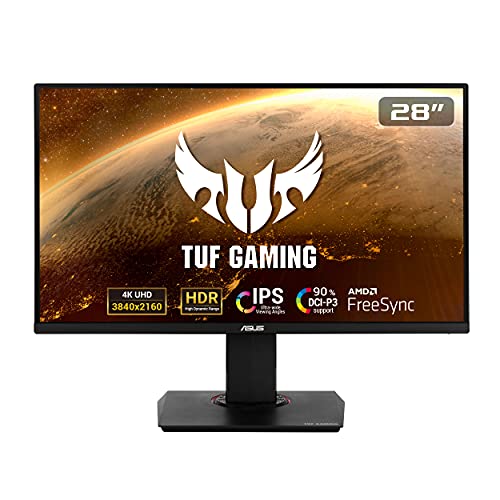 ASUS TUF 28" Gaming Monitor 4K, IPS