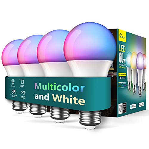 Smart RGB Light Bulbs with Voice Control