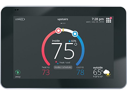 Lennox iComfort Smart Thermostat with Geo-Fencing and Wi-Fi