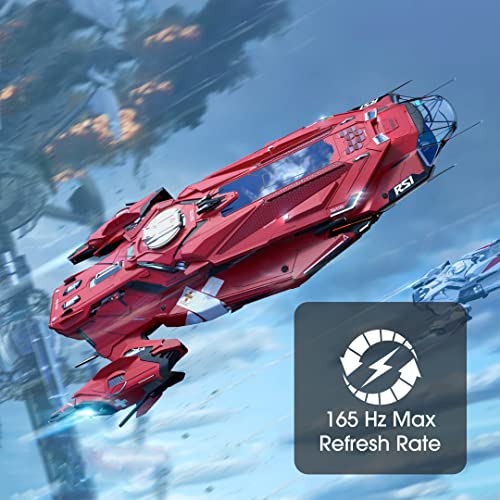 Gaming monitor with 165Hz display - Nebula White