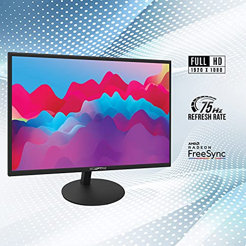 27-Inch Black LED Gaming Monitor with Speakers