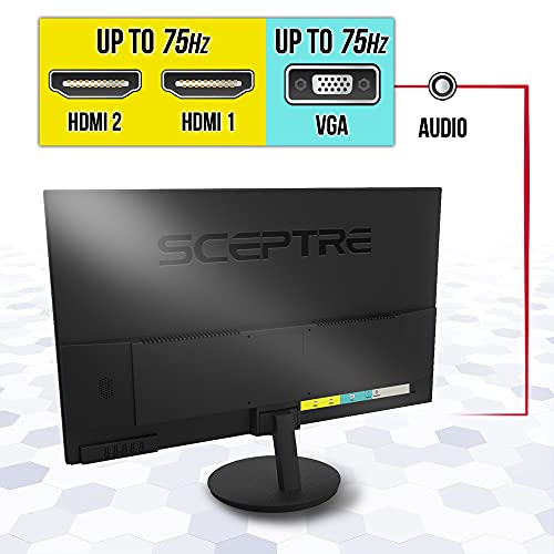 27-Inch Black LED Gaming Monitor with Speakers